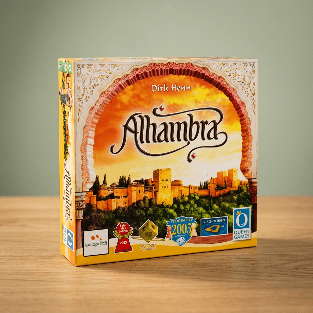 Alhambra (Nordic) BrettspillQueen GamesBrettspillnettbutikk