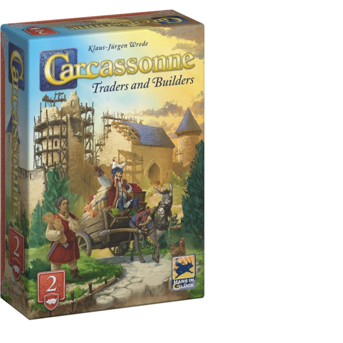 Carcassonne Exp 2: Traders & Builders (New) Scandi BrettspillnettbutikkBrettspillnettbutikk
