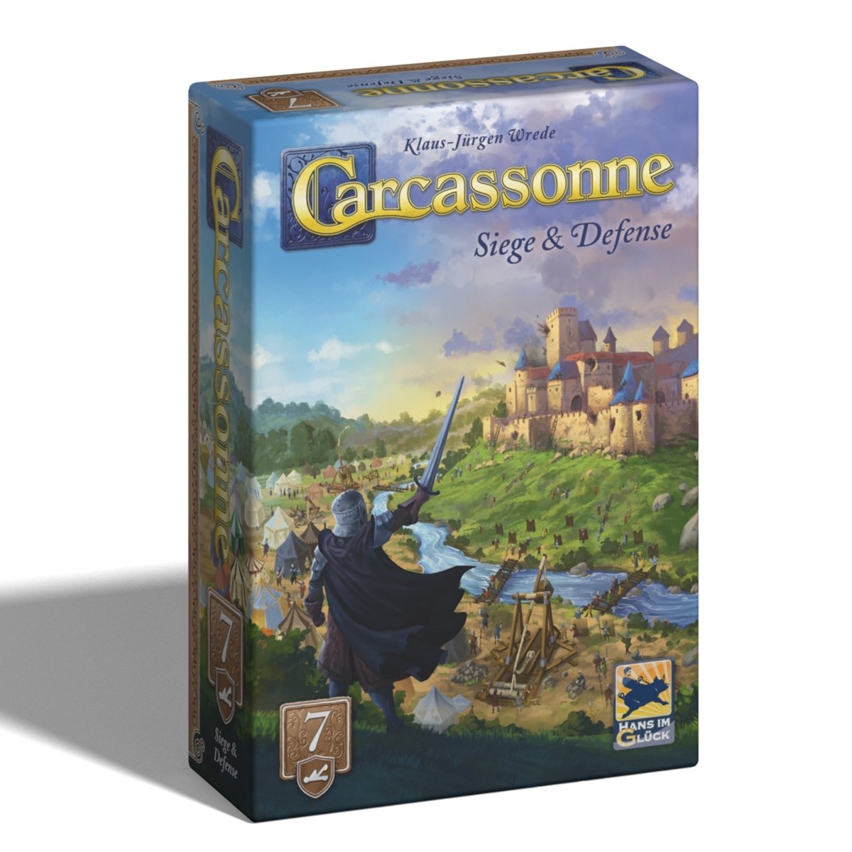 Carcassonne Exp 7: Siege & Defense (New) Scandi BrettspillnettbutikkBrettspillnettbutikk