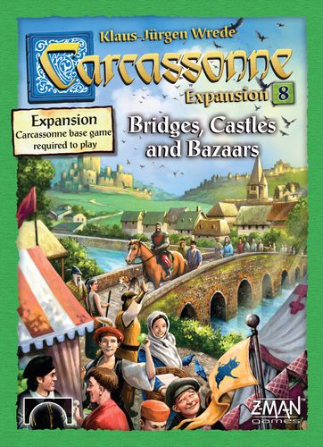 Carcassonne Exp 8: Castles & Bridges (New) Scandi BrettspillnettbutikkBrettspillnettbutikk