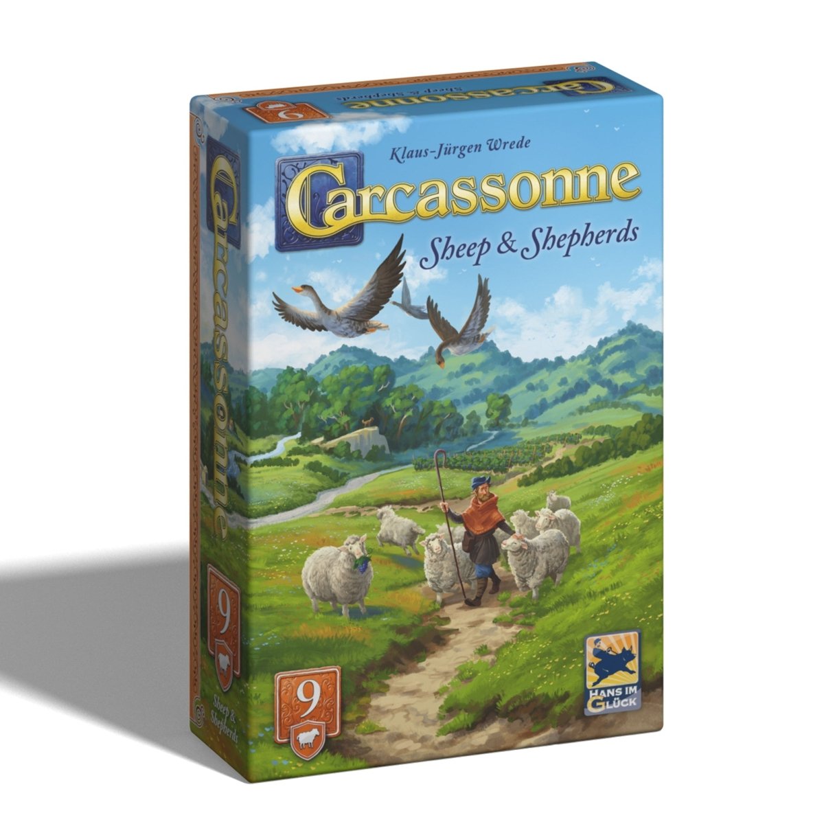 Carcassonne Exp 9: Sheep & Shepherds (New) Scandi BrettspillnettbutikkBrettspillnettbutikk
