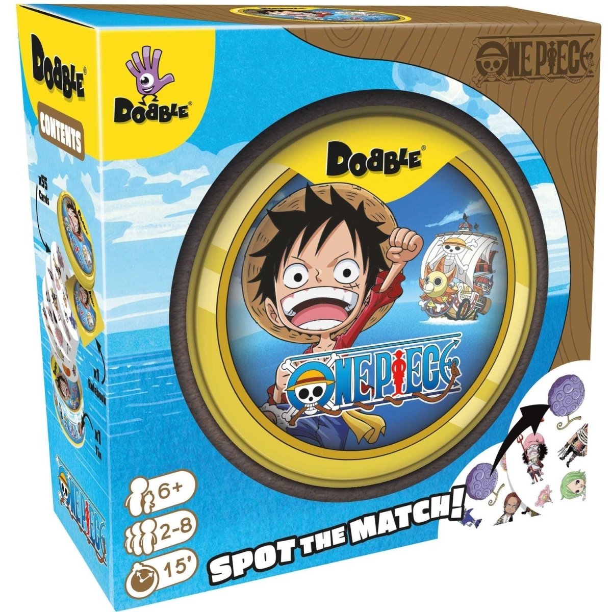 Dobble One Piece ENG BrettspillnettbutikkBrettspillnettbutikk