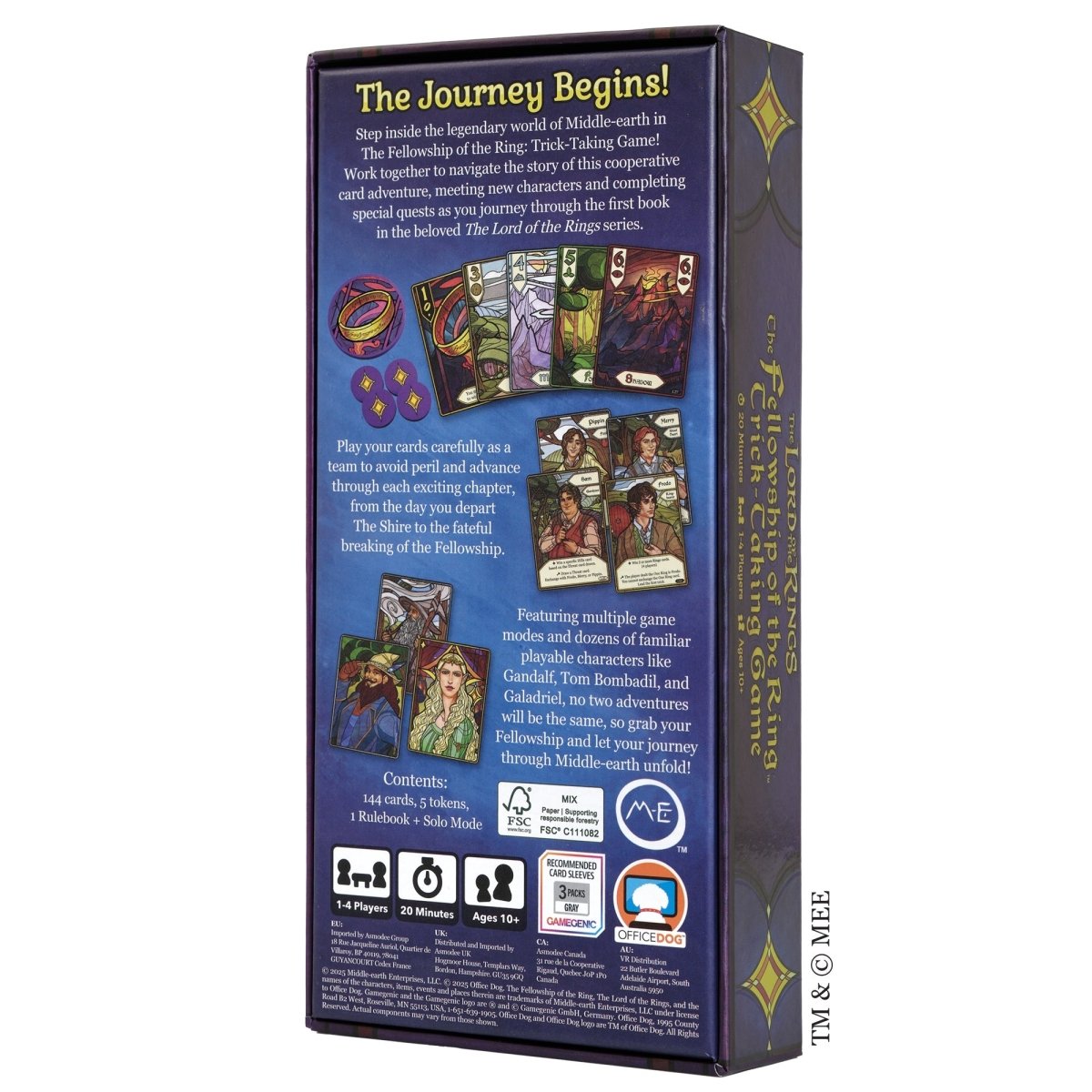 LOTR Trick Taking Game BrettspillnettbutikkBrettspillnettbutikk