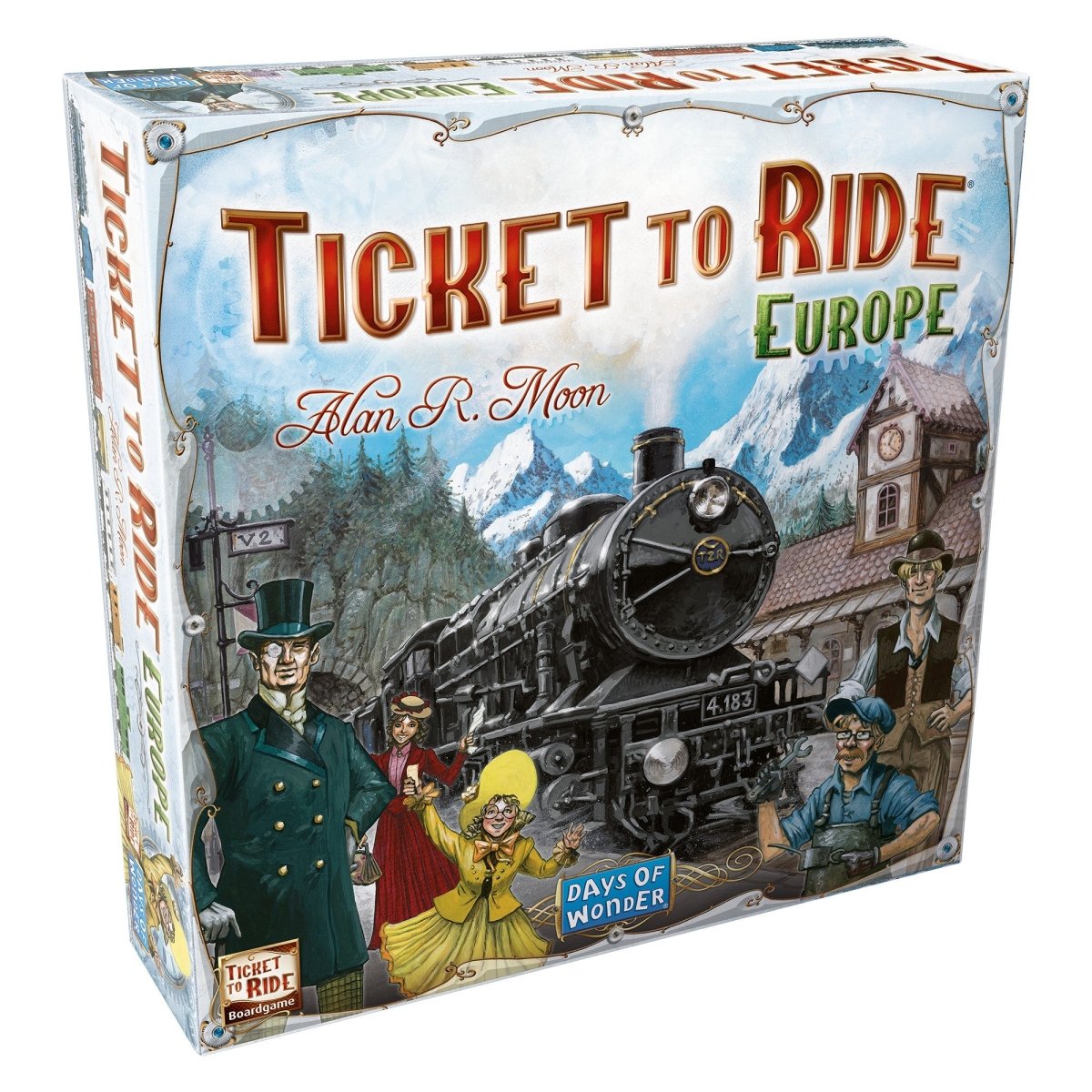 Ticket to Ride Europe Brettspill – Nordisk Utgave BrettspillDays of WonderBrettspillnettbutikk