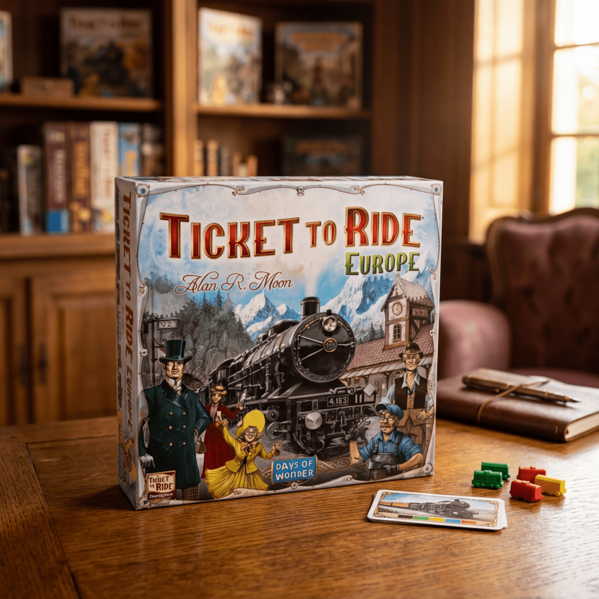 Ticket to Ride Europe – Nordisk BrettspillDays of WonderBrettspillnettbutikk
