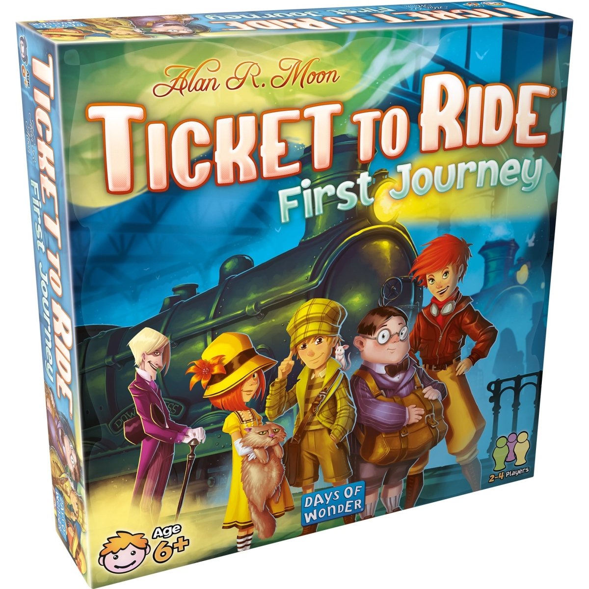 Ticket To Ride First Journey BrettspillnettbutikkBrettspillnettbutikk