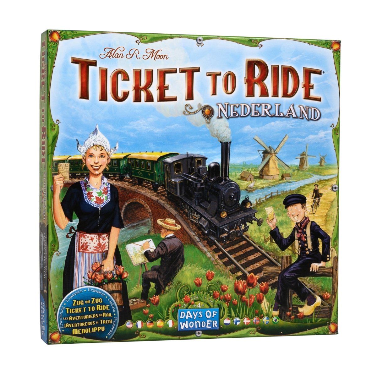 Ticket To Ride Map Coll. 4 Nederland BrettspillnettbutikkBrettspillnettbutikk