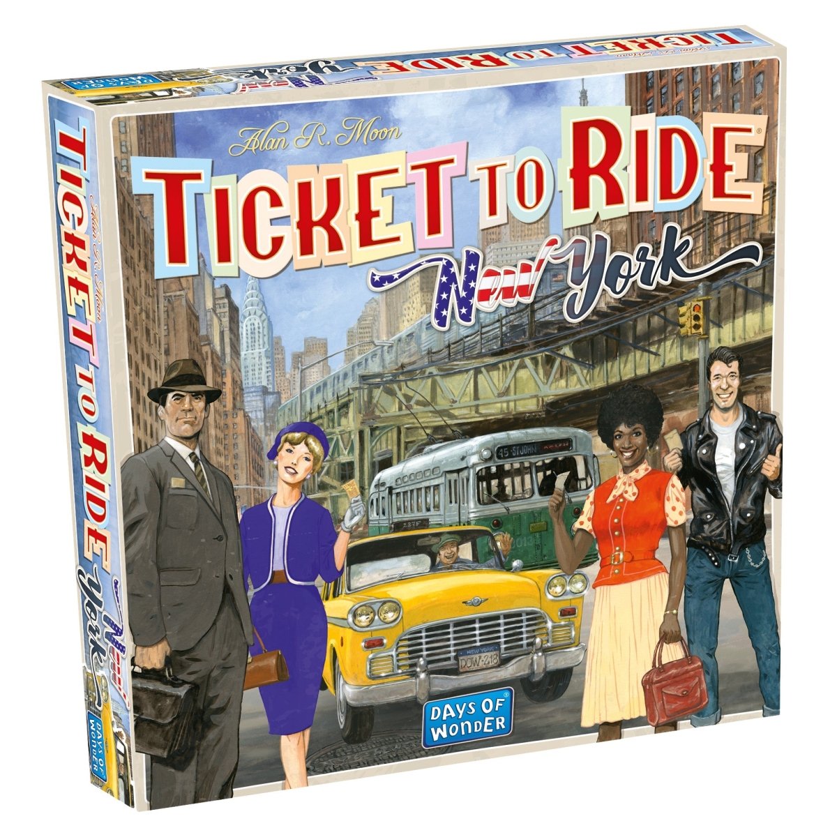 Ticket To Ride New York Nordic BrettspillnettbutikkBrettspillnettbutikk